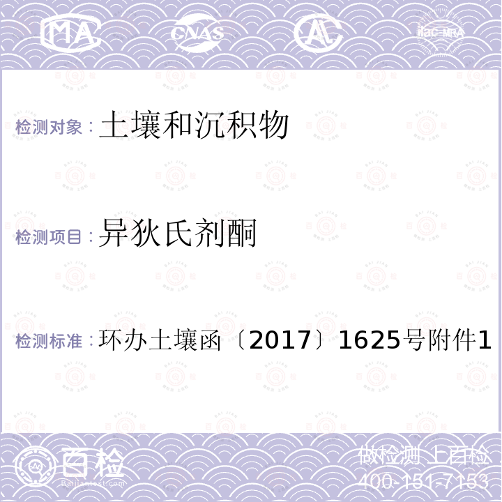 异狄氏剂酮 全国土壤污染状况详查土壤样品分析测试方法技术规定第二部分 2