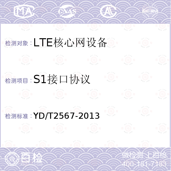 S1接口协议 LTE数字蜂窝移动通信网 S1接口测试方法（第一阶段）
