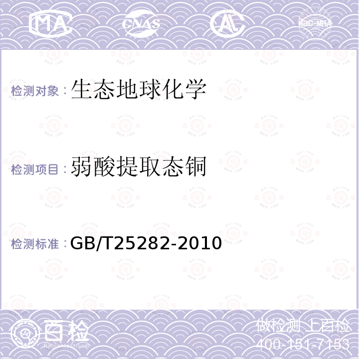 弱酸提取态铜 土壤和沉积物 13个微量元素 形态顺序提取程序