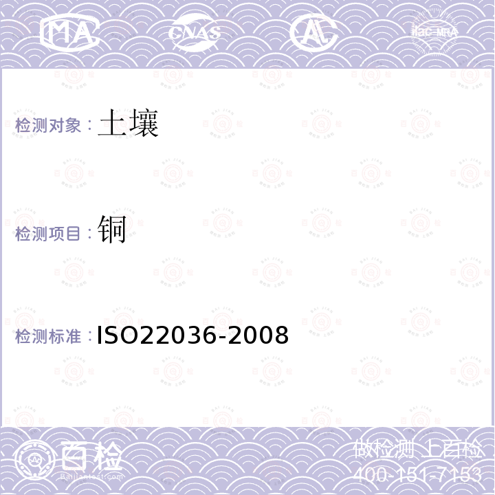 銅 土質.使用感應耦合等離子體測定土壤萃取物中的痕量元素.原子發射光譜法(ICP-AES)