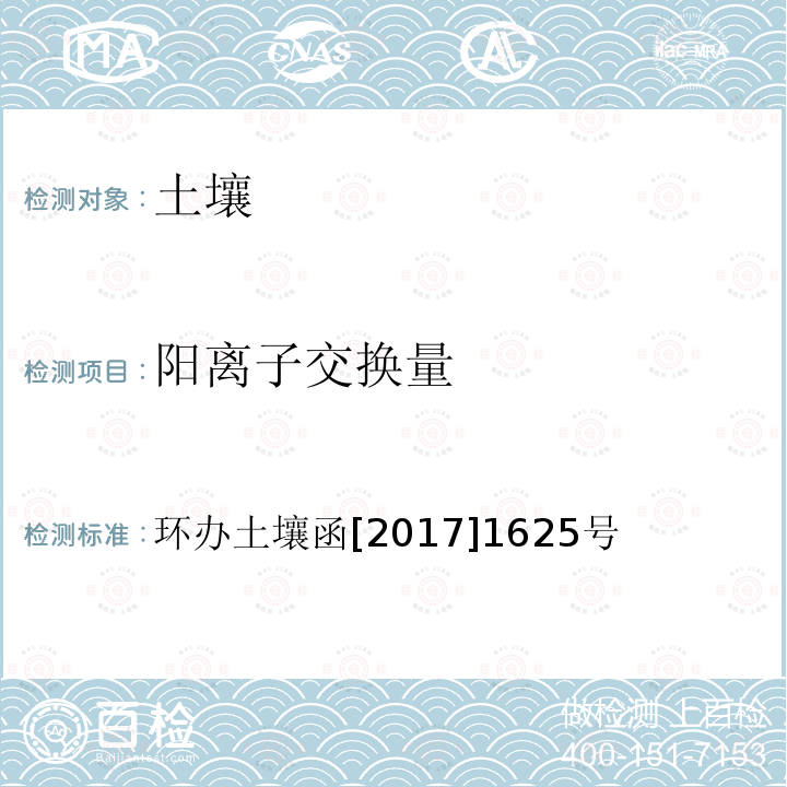 阳离子交换量 全国土壤污染状况详查土壤样品分析测试方法技术规定 第三部分 土壤理化性质分析测试方法 4-2 氯化铵一乙酸铵交换法