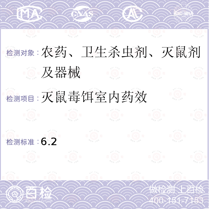 灭鼠毒饵室内药效 北京市卫生局 北京市消毒与卫生杀虫灭鼠剂、器械实验技术规范 2002