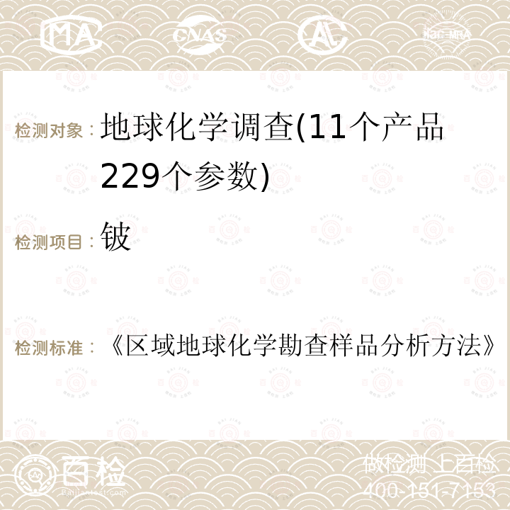 铍 21种痕量、超痕量元素的测定 等离子体质谱法