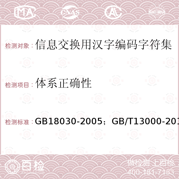 体系正确性 信息技术 中文编码字符集 
信息技术与通用多八位编码字符集(UCS)