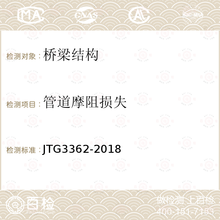 管道摩阻损失 JTG 3362-2018 公路钢筋混凝土及预应力混凝土桥涵设计规范(附条文说明)