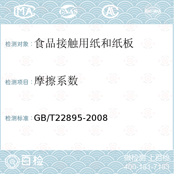 摩擦系數 紙和紙板 靜態和動態摩擦系數的測定 平面法