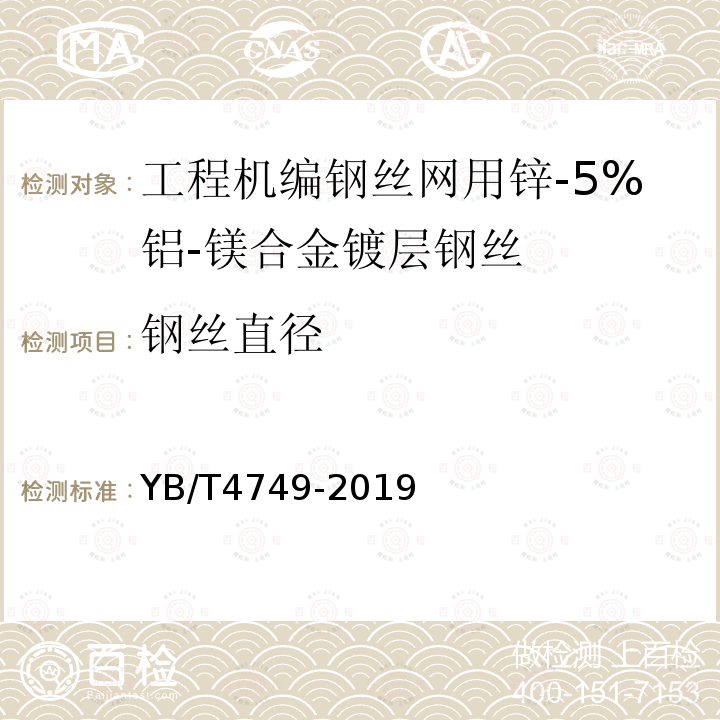 钢丝直径 工程机编钢丝网用锌-5%铝-镁合金镀层钢丝