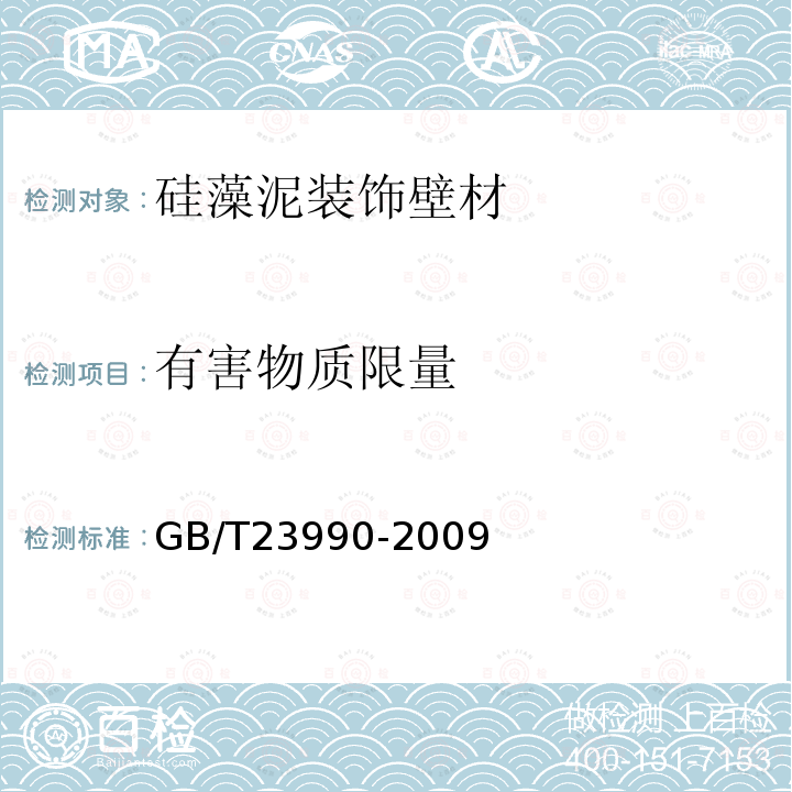 有害物质限量 涂料中苯、甲苯、乙苯和二甲苯含量的测定 气相色谱法