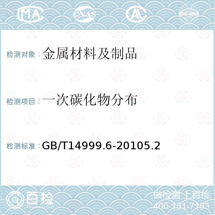 一次碳化物分布 锻制高温合金 双重晶粒度组织和一次碳化物分布测定方法