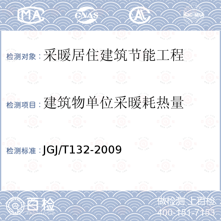 建筑物单位采暖耗热量 居住建筑节能检测标准 附录B