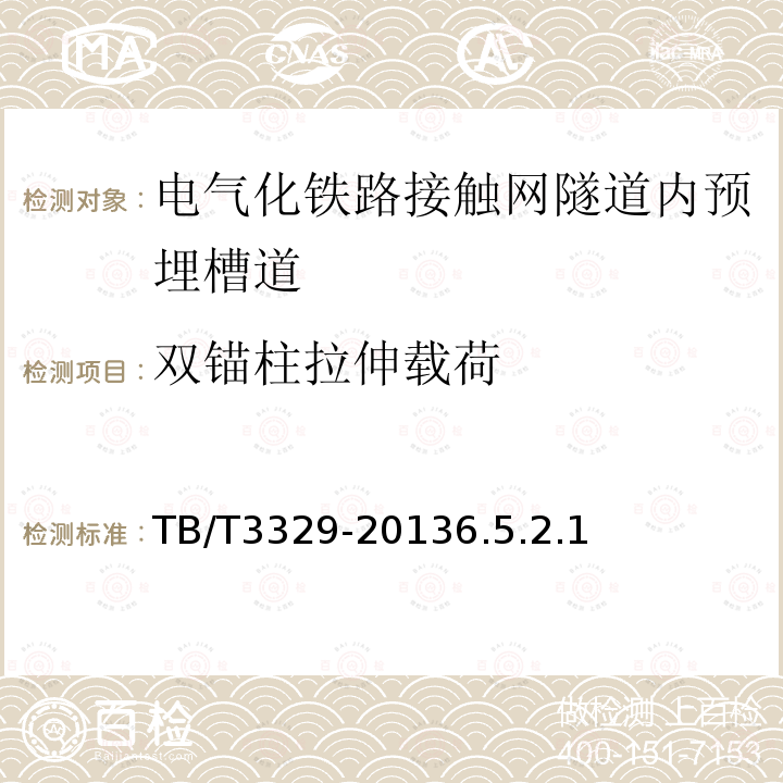 双锚柱拉伸载荷 电气化铁路接触网隧道内预埋槽道