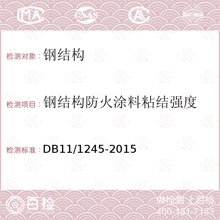 钢结构防火涂料粘结强度 建筑防火涂料（板）工程设计、施工与验收规程
