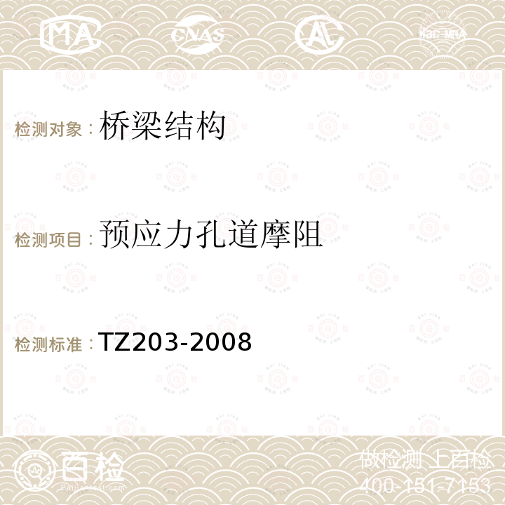 预应力孔道摩阻 TZ203-2008 客货共线铁路桥涵工程施工技术指南 附录F