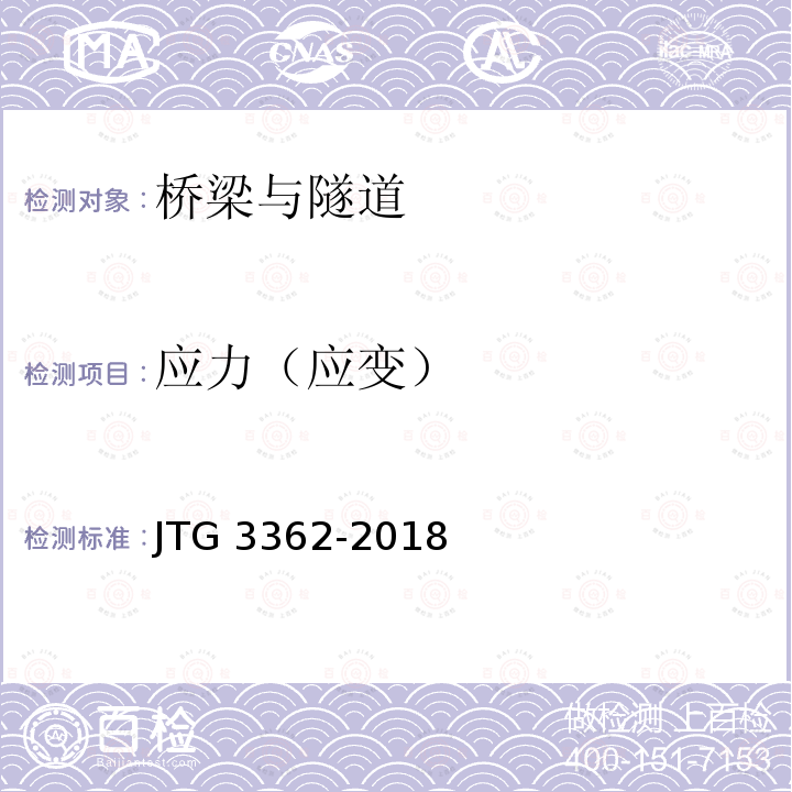 应力（应变） JTG 3362-2018 公路钢筋混凝土及预应力混凝土桥涵设计规范(附条文说明)