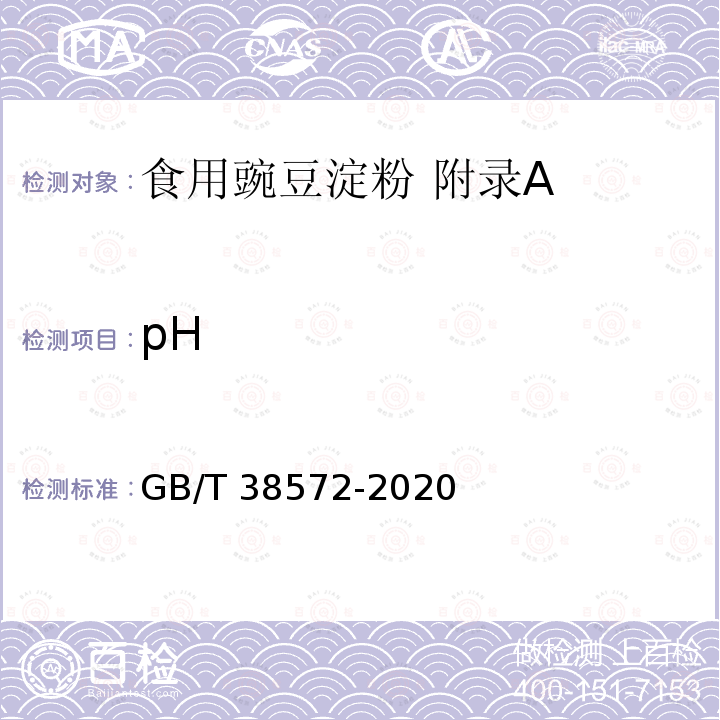 pH pH GB/T 38572-2020
