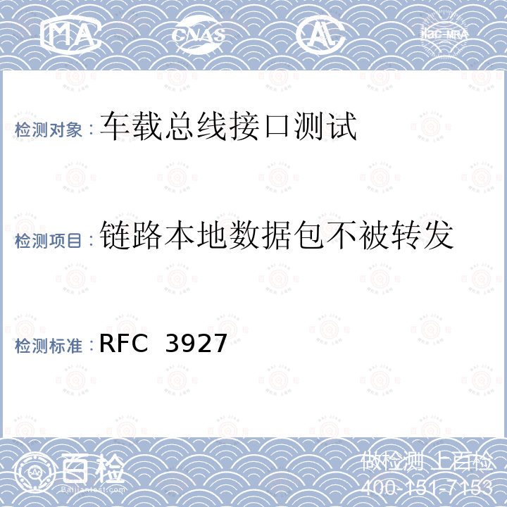 链路本地数据包不被转发 IPv4链路本地地址的动态配置 RFC 3927