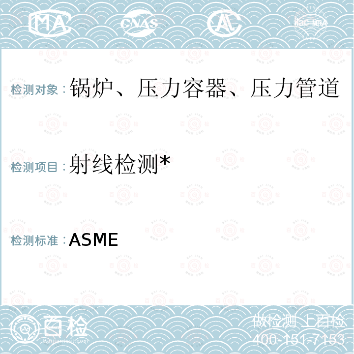 射线检测* ASME V 2019 ASME锅炉及压力容器规范 （第5卷） 
