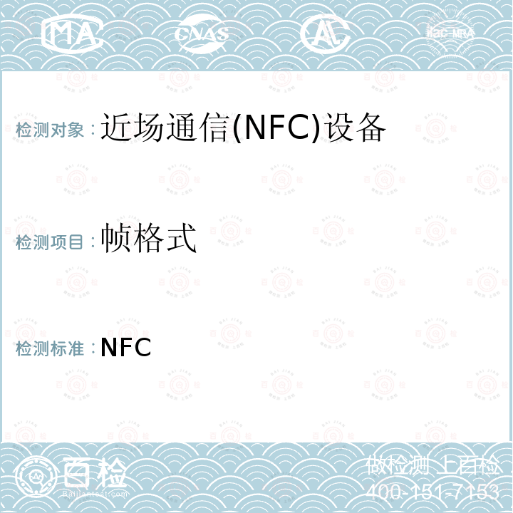 帧格式 NFC 数字协议技术规范（1.1版） Forum-TS-DigitalProtocol-1.1