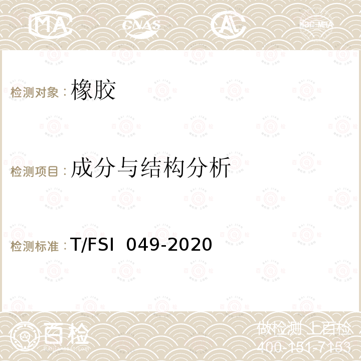 成分与结构分析 SI 049-2020 气相二氧化硅表面硅羟基含量测试方法 T/F