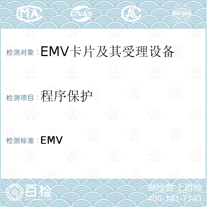 程序保护 EMV移动支付 基于软件的移动支付安全要求 ___