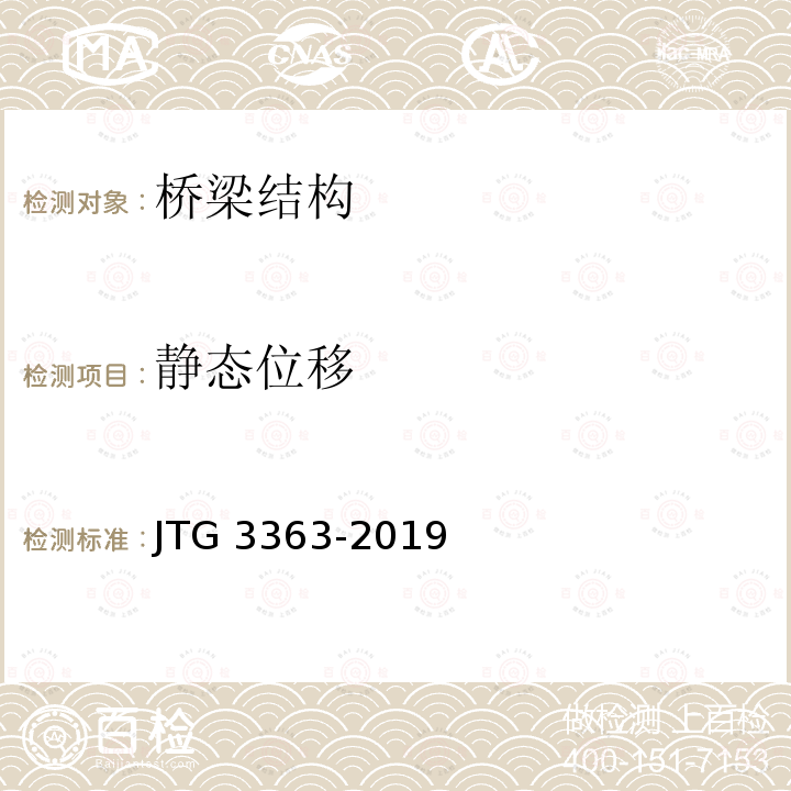 静态位移 JTG 3363-2019 公路桥涵地基与基础设计规范(附条文说明)