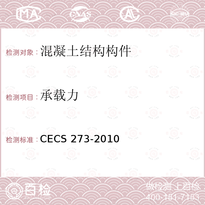 承载力 CECS 273-2010 组合楼板设计与施工规范     