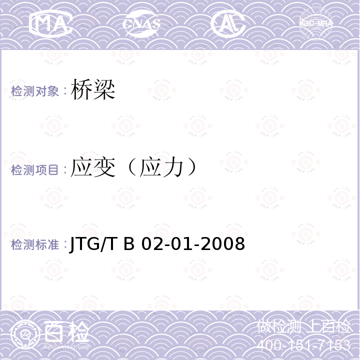 应变（应力） JTG/T B02-01-2008 公路桥梁抗震设计细则(附条文说明)