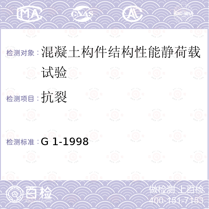抗裂 G 1-1998 《预应力混凝土圆孔板标准设计图集》浙 G1-1998