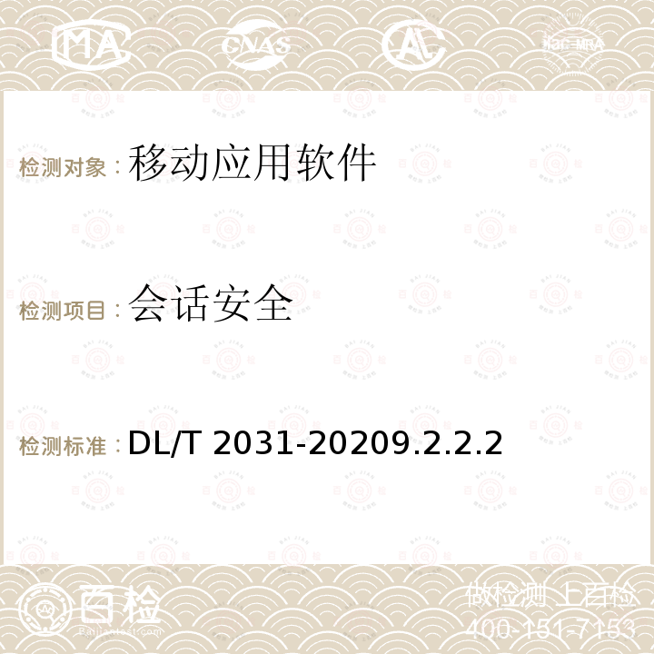 会话安全 DL/T 2031-2020  9.2.2.2