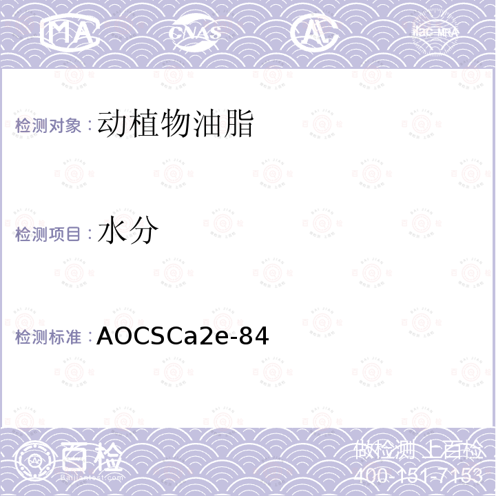 水分 水分 AOCSCa2e-84