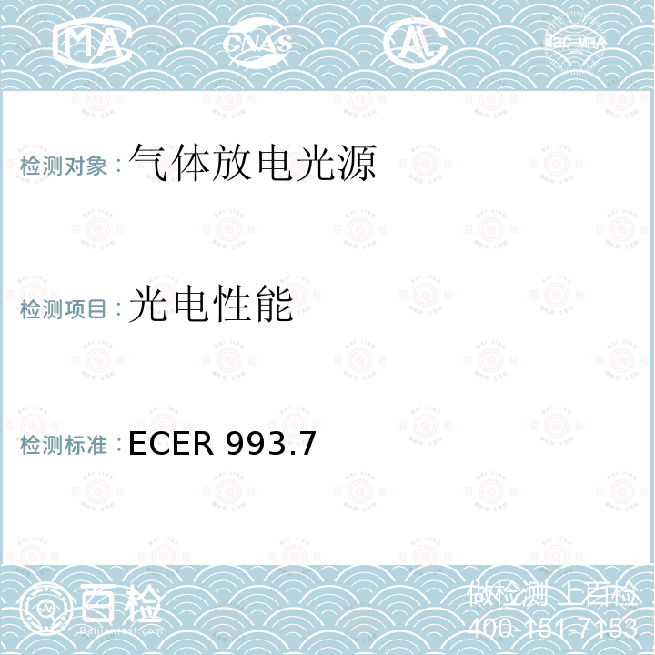检测光学质量 检测光学质量 ECER 373.9