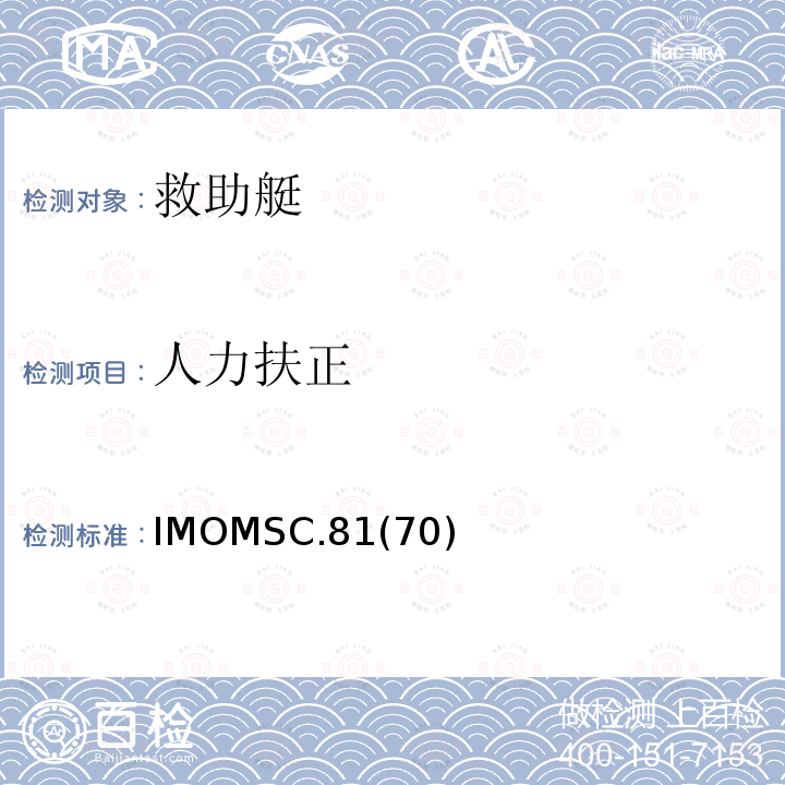 人力扶正 IMOMSC.81  (70)