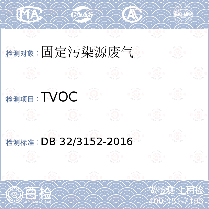 TVOC DB 32/3152-2016  