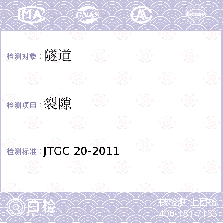裂隙 JTG C20-2011 公路工程地质勘察规范(附条文说明)(附英文版)
