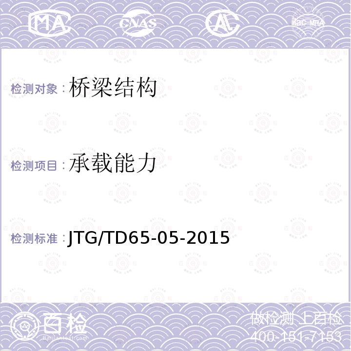 承载能力 JTG/T D65-05-2015 公路悬索桥设计规范(附2016年勘误表)