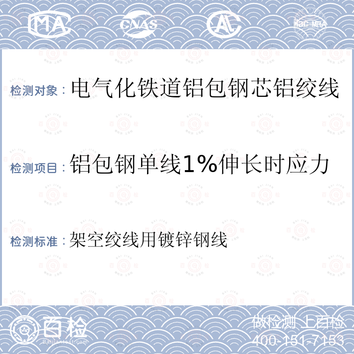 铝包钢单线1%伸长时应力 架空绞线用镀锌钢线  