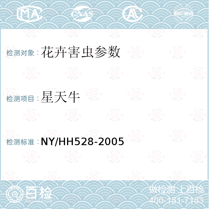 星天牛 HH 528-2005  NY/HH528-2005