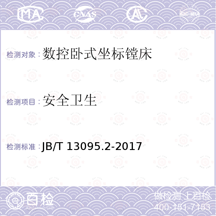 安全卫生 B/T 13095.2-2017  J