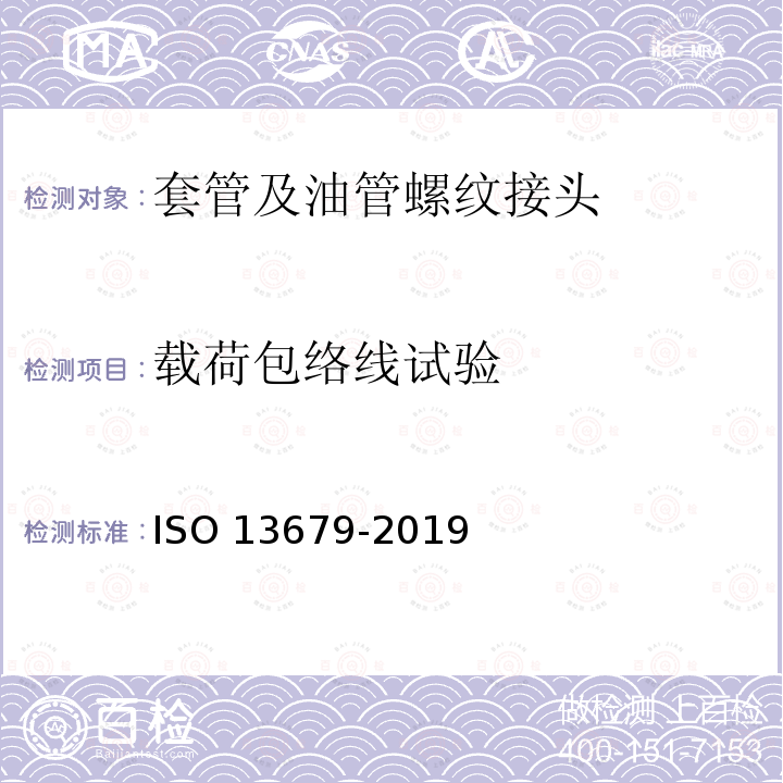 载荷包络线试验 13679-2019  ISO 