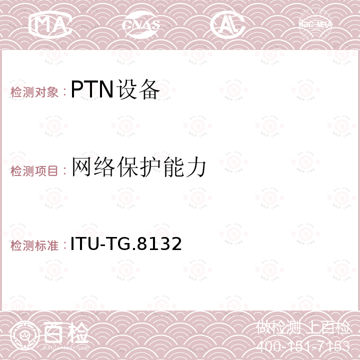 网络保护能力 T-MPLS环网保护倒换 ITU-TG.8132