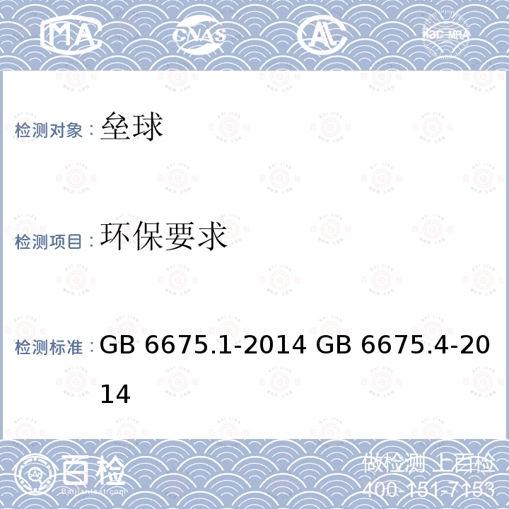 环保要求 GB 6675.1-2014 玩具安全 第1部分:基本规范