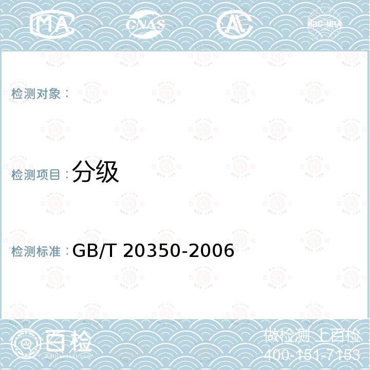 分级 地理标志产品 怀地黄 GB/T 20350-2006