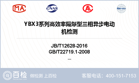 YBX3系列高效率隔爆型三相异步电动机检测