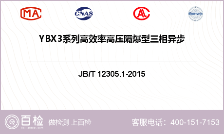 YBX3系列高效率高压隔爆型三相异步电动机（机座号355-630）检测