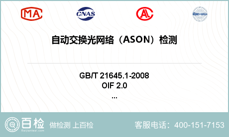 自动交换光网络（ASON）检测