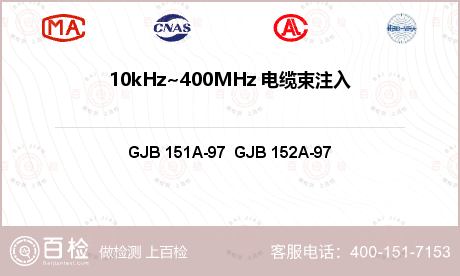 10kHz~400MHz 电缆束