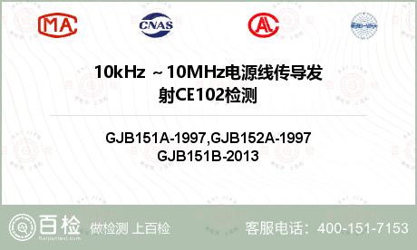 10kHz ～10MHz电源线传