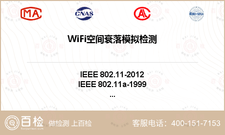 WiFi空间衰落模拟检测