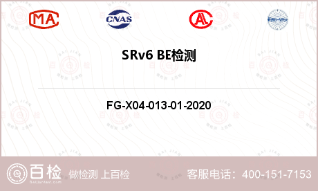 SRv6 BE检测
