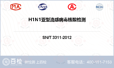 H1N1亚型流感病毒核酸检测